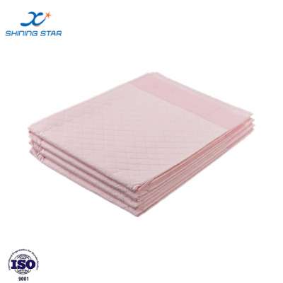 60x90 Fluff Pulp Non-Woven Surface Disposable Underpad Urine women Bed Pad Wholesale