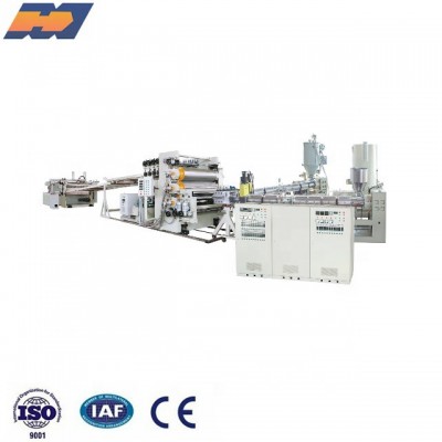 Hot sale PE PP plastic sheet extrusion machine